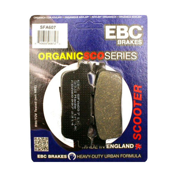 EBC Brakes SFA607 Scooter Organic Brake Pad Set