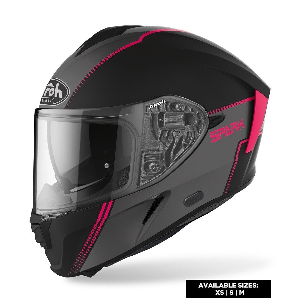 Airoh Spark Flow Pink Matt Helmet