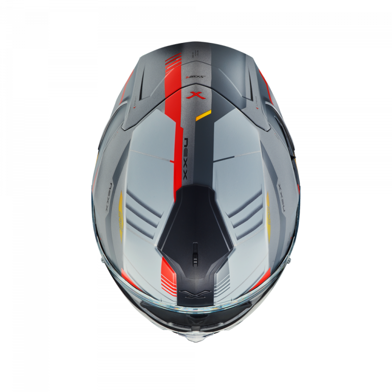 Nexx SX.100R Gridline Grey Red MT Helmet