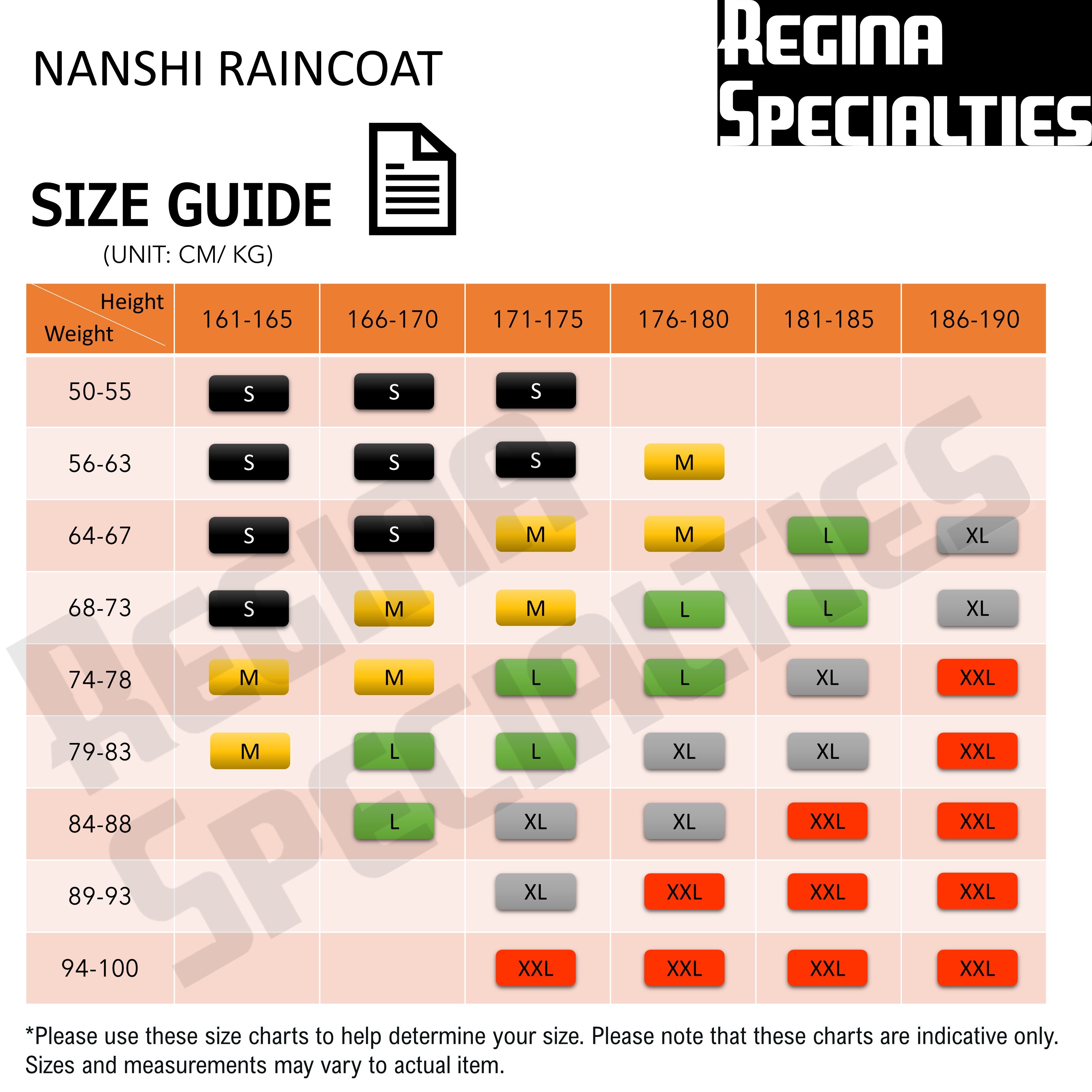 Nanshi Light Weight Raincoat (Classic)