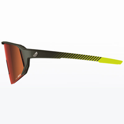 Melon Alleycat Sunglasses (trail) - Neon Fash Yellow Ltd Ed /Yellow Highlights/ Red Chrome