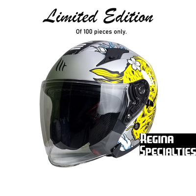 [Limited Edition] MT Helmets Avenue SV KRPA A2 Matt Gray Helmet