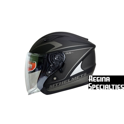 MT Helmets Avenue SV Civvy A1 Matt Black Helmet