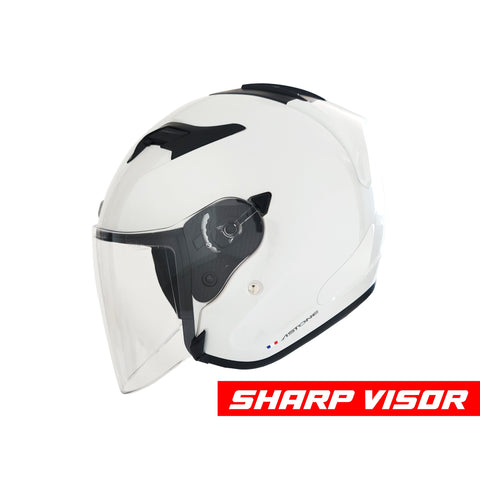 Astone DJR Helmet Gloss Pearl White