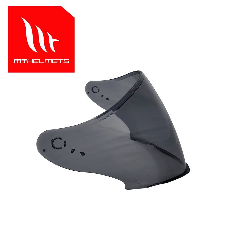 Long Sharp Visor Smoke - Compatible with MT Avenue SV
