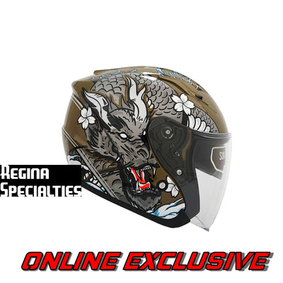 [Limited Edition] MT Helmets Avenue SV KRPA A9 Gloss Gold Helmet