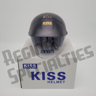 KISS Gloss Grey Helmet