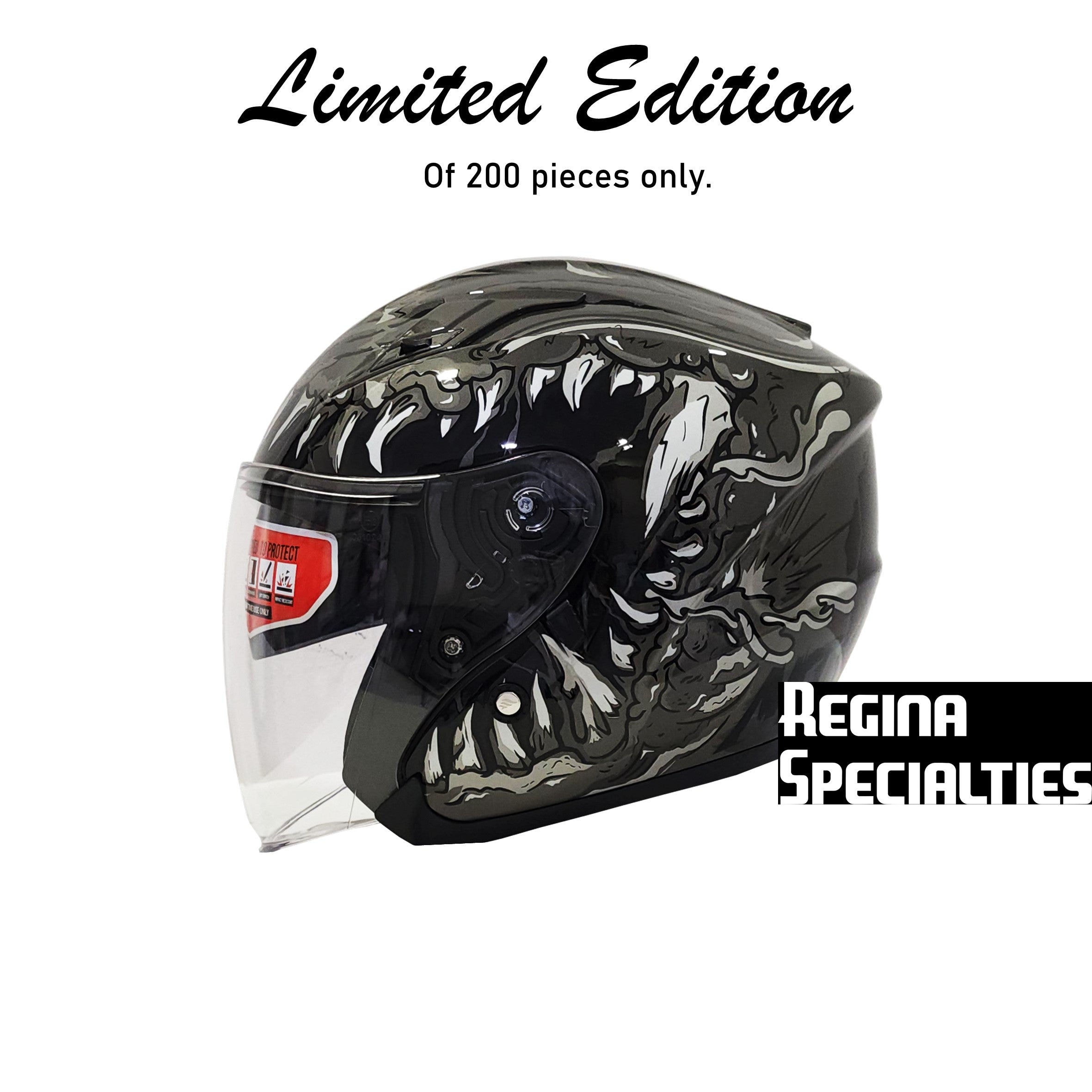 [Limited Edition] MT Helmets Avenue SV Kraken A2 Gloss Gray Helmet