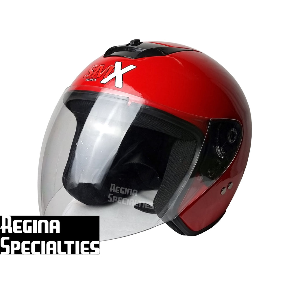 SMX Basic Red Helmet
