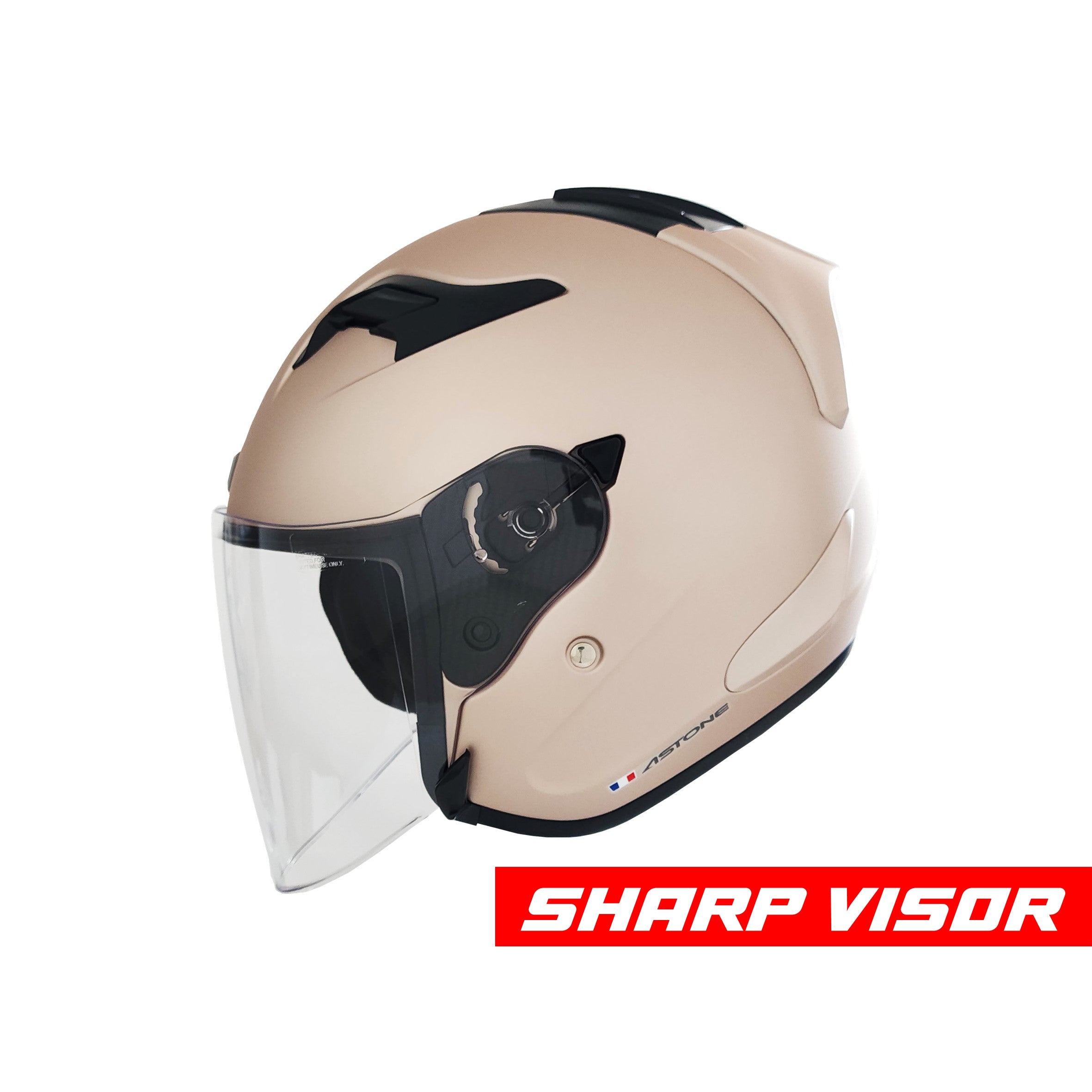 Astone DJR Helmet Matt Rose Gold – Regina Specialties