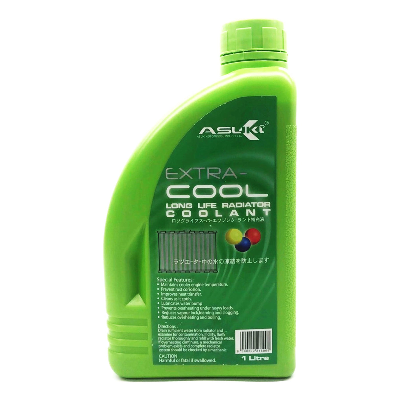 ASUKI Extra Cool Coolant 500ml