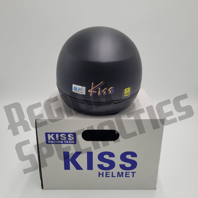 KISS Matt Black Helmet