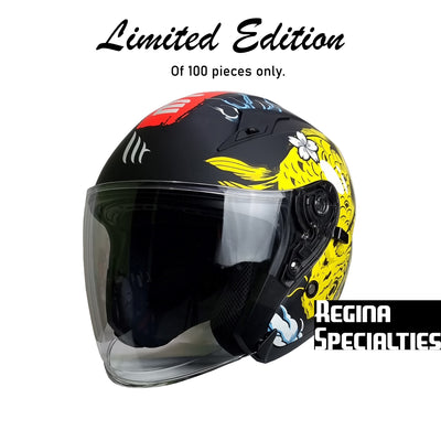 [Limited Edition] MT Helmets Avenue SV KRPA A1 Matt Black Helmet