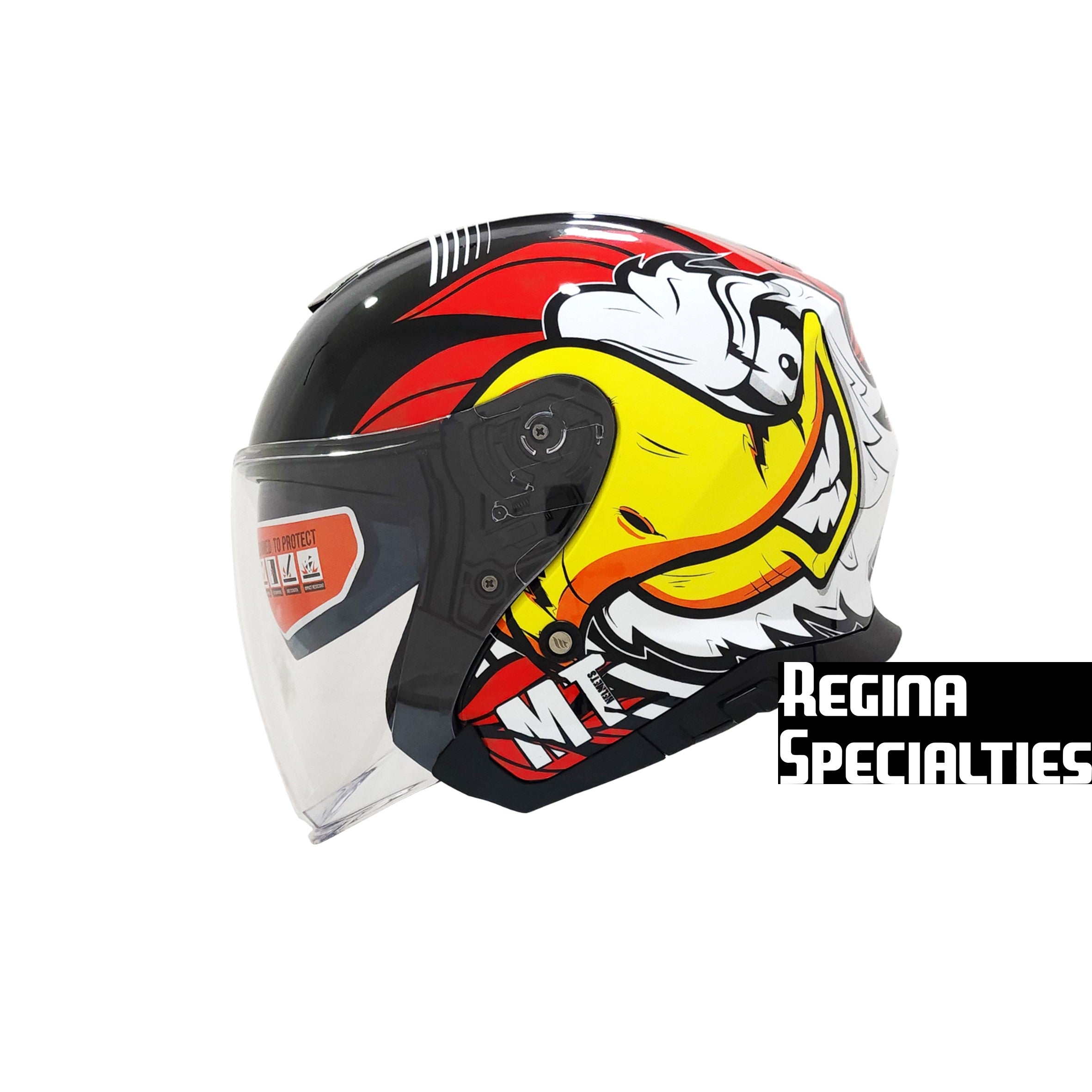 MT Helmets Thunder 3 SV Jet Truck A0 Gloss Pearl White Helmet
