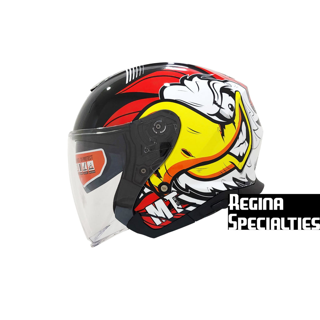 MT Thunder3 Wizard- Gloss Helmets, Cool Graphics