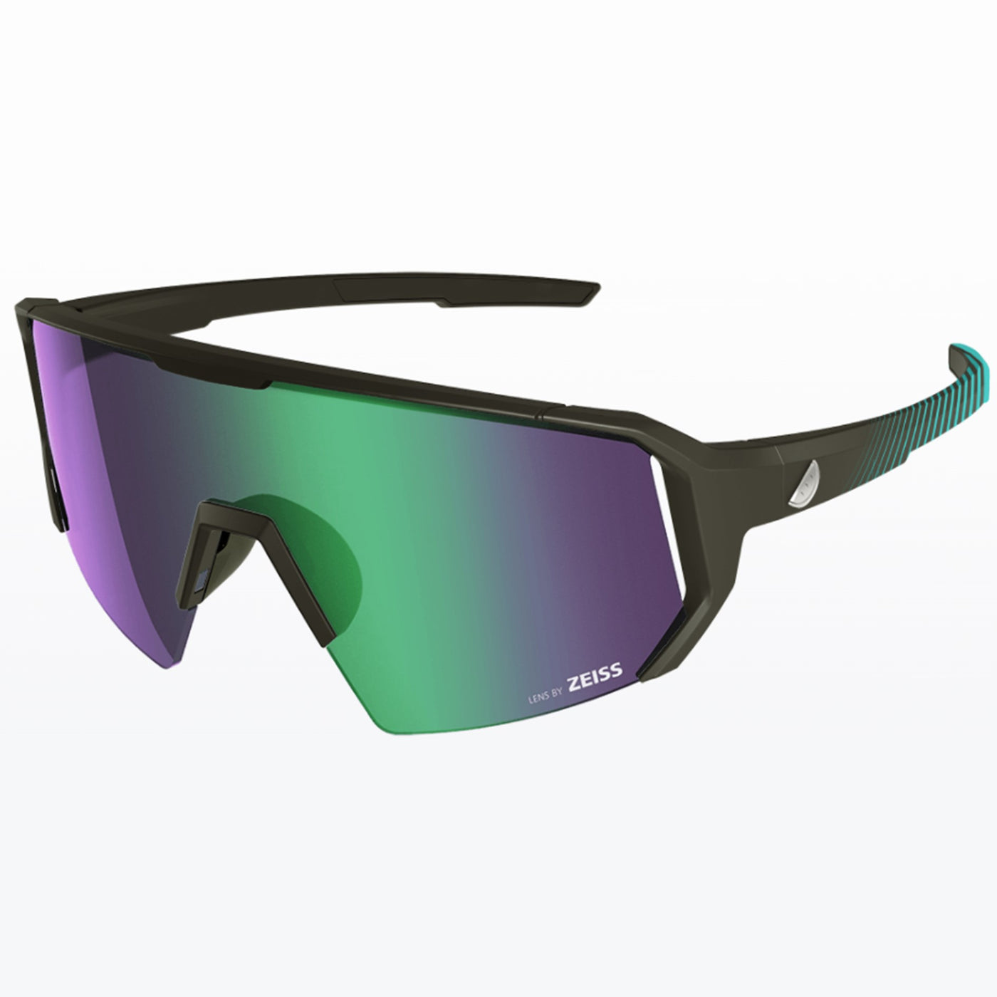 Melon Alleycat Sunglasses (trail) - Neon Flash Blue Ltd Ed/ Blue Highlights/ Violet Chrome