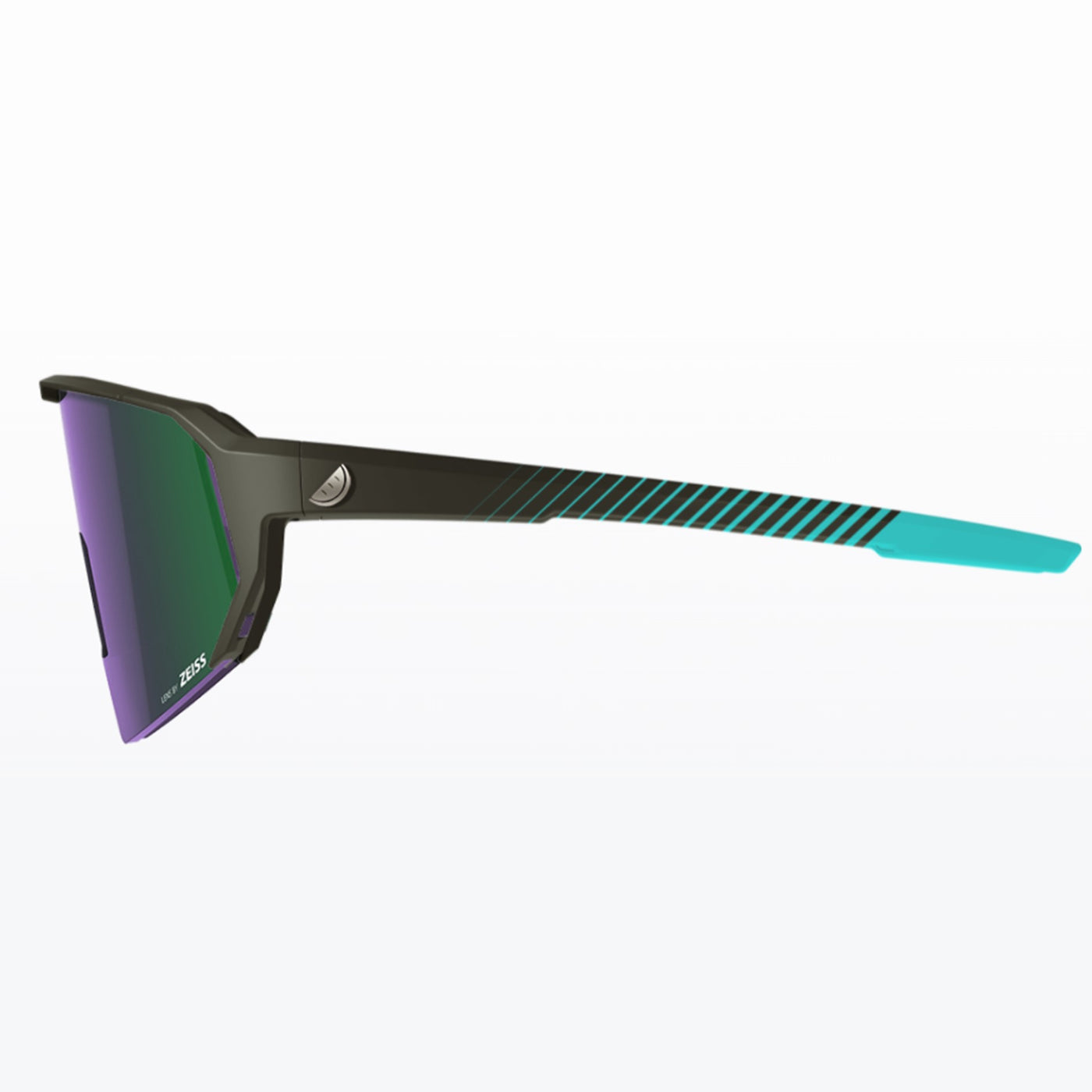 Melon Alleycat Sunglasses (trail) - Neon Flash Blue Ltd Ed/ Blue Highlights/ Violet Chrome