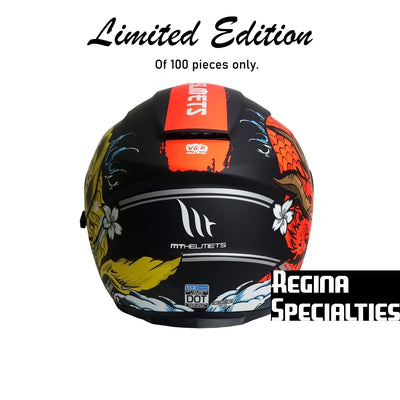 [Limited Edition] MT Helmets Avenue SV KRPA A1 Matt Black Helmet