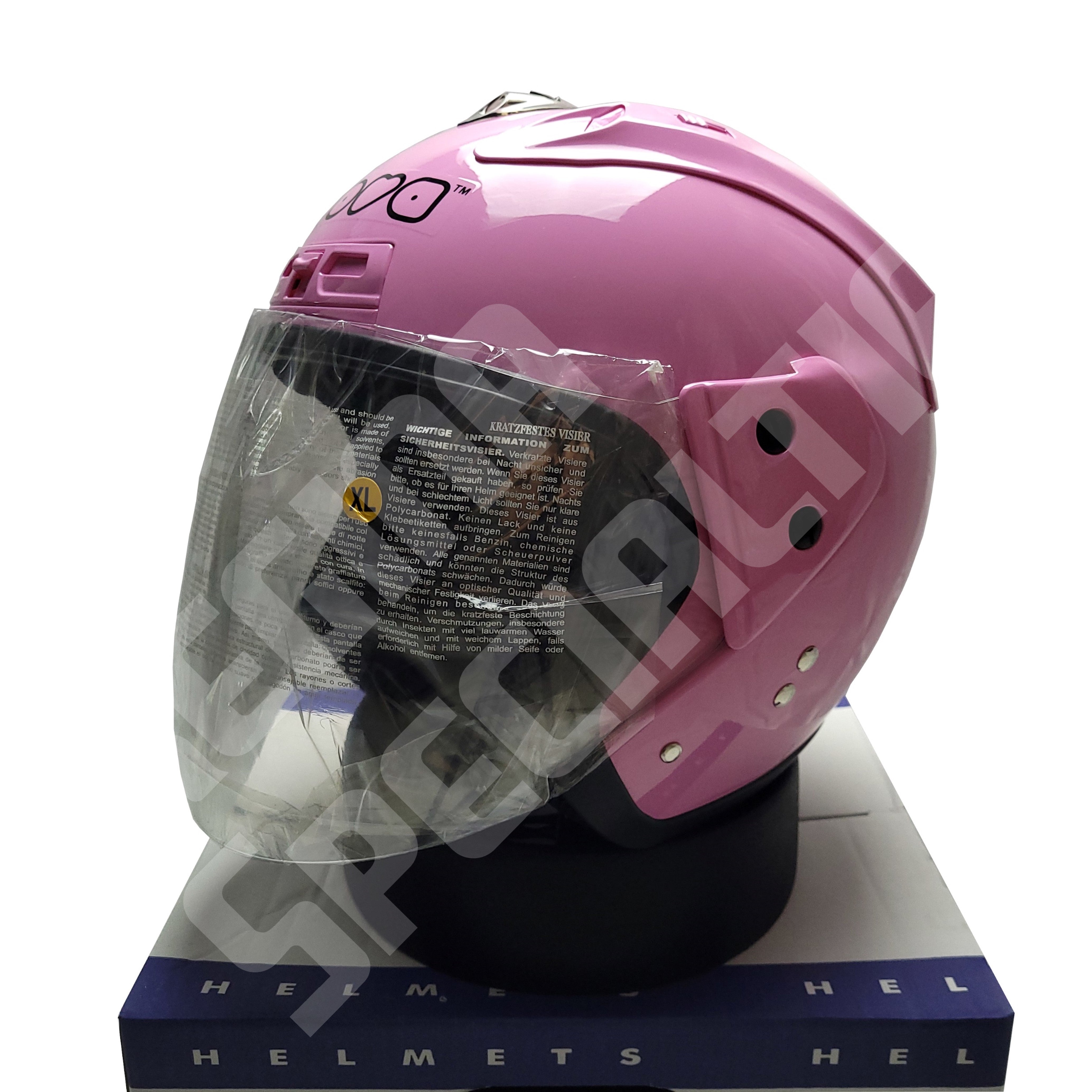 NOVA 606W Gloss Pink Helmet