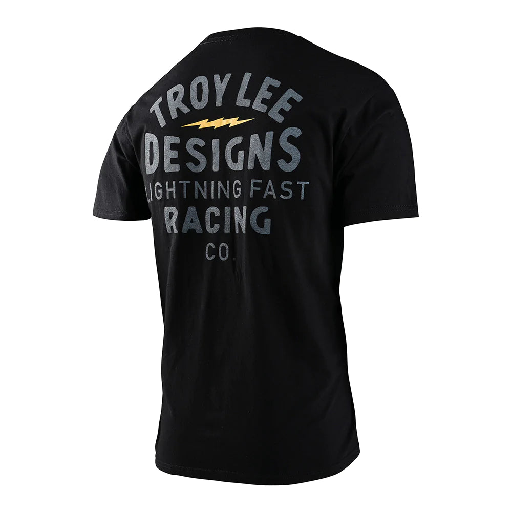 Troy Lee Designs Short Sleeve Tee Lightning Black