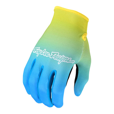 Troy Lee Designs Flowline Glove Faze Blue / Yellow