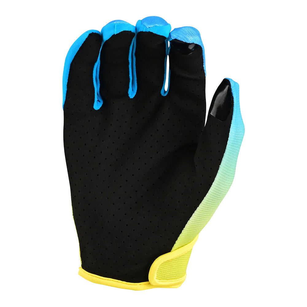 Troy Lee Designs Flowline Glove Faze Blue / Yellow