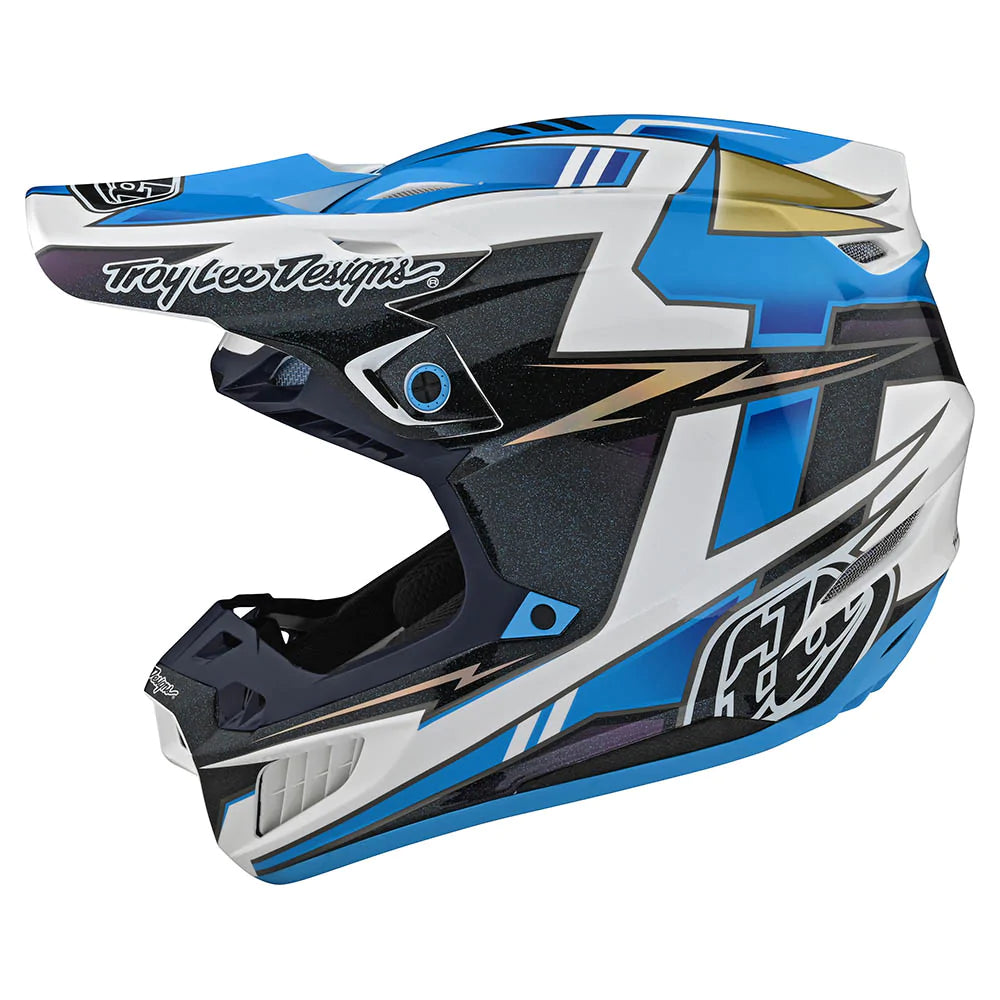 Troy Lee Designs SE5 Composite Helmet W/MIPS Graph Blue / Navy