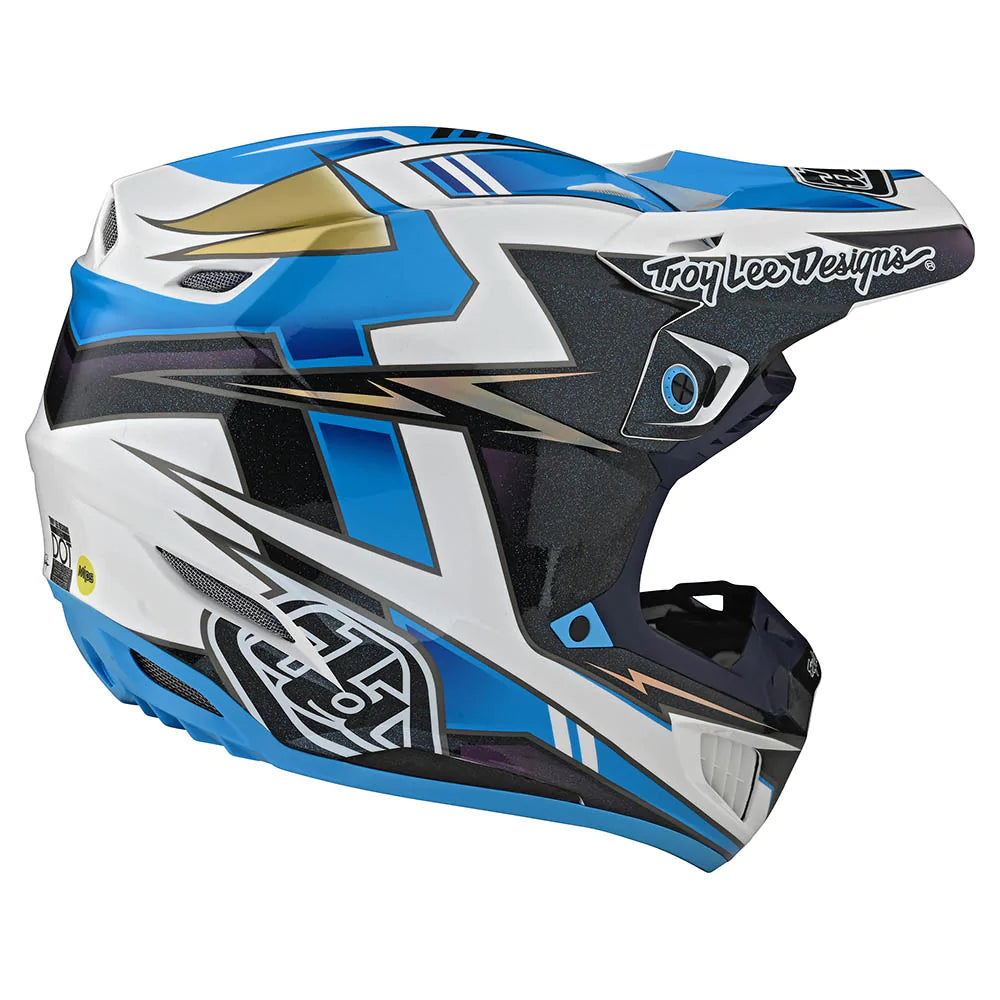 Troy Lee Designs SE5 Composite Helmet W/MIPS Graph Blue / Navy