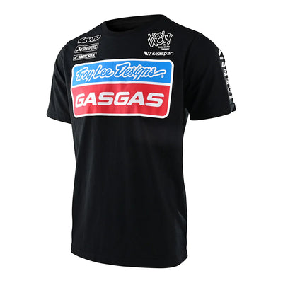 Troy Lee Designs Short Sleeve Tee TLD GasGas Team Black