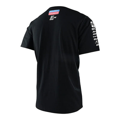 Troy Lee Designs Short Sleeve Tee TLD GasGas Team Black