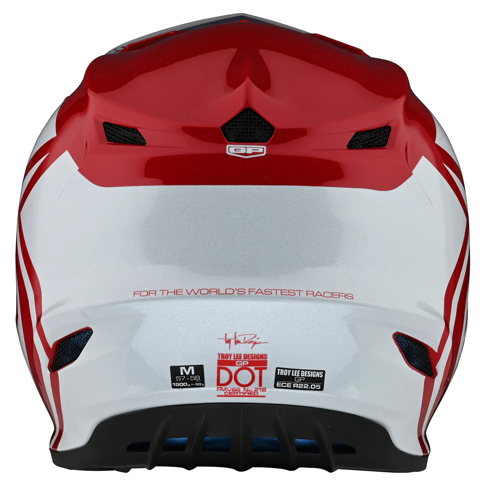 Troy Lee Designs GP Helmet Overload Red / White