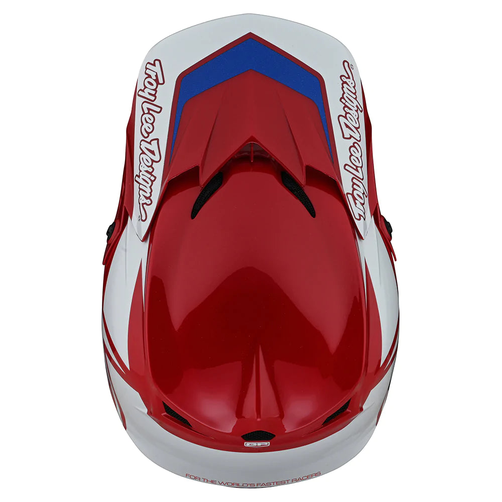 Troy Lee Designs GP Helmet Overload Red / White
