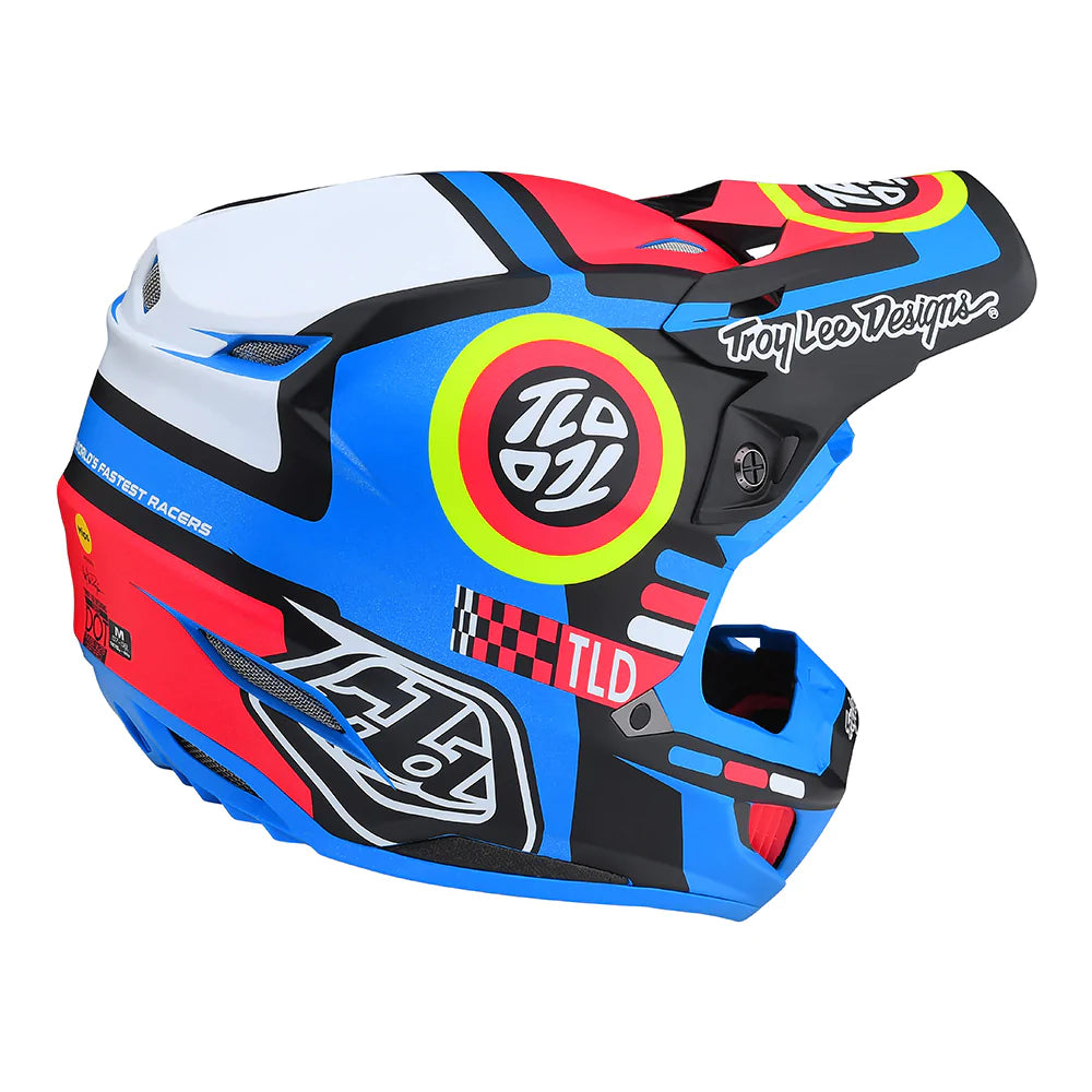 Troy Lee Designs SE5 Composite Helmet W/MIPS Drop In Black