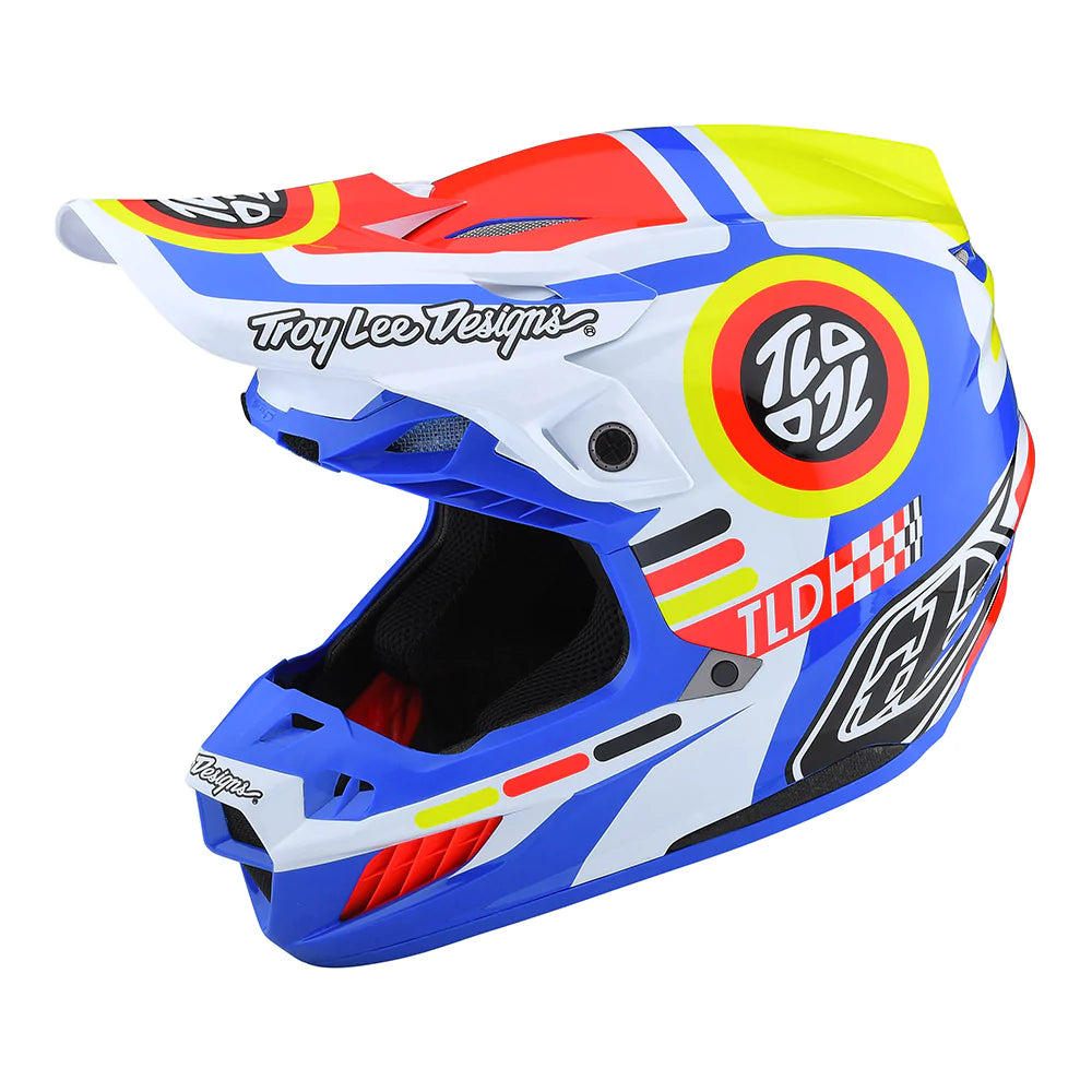 Troy Lee Designs SE5 Composite Helmet W/MIPS Drop In White