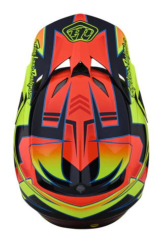 Troy Lee Designs SE5 Composite Helmet W/Mips Graph Yellow / Navy