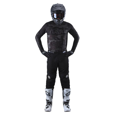 Troy Lee Designs Scout SE Pro Air JERSEY SET Vox Camo Black + GP Air Pant Mono Black