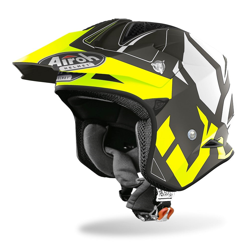 Airoh TRR S Convert Yellow Matt Helmet
