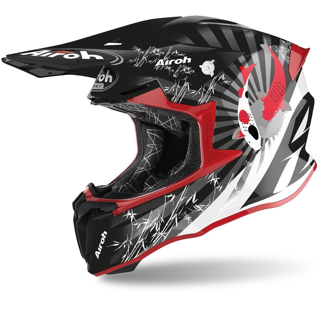 Airoh Twist 2.0 Katana Red Gloss Helmet