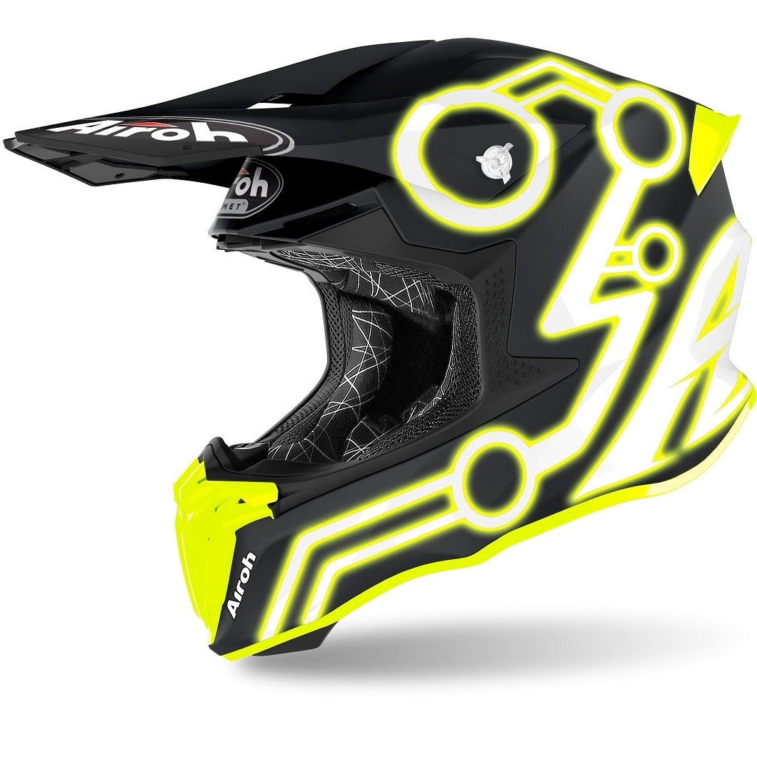 Airoh Twist 2.0 Neon yellow Matt Helmet