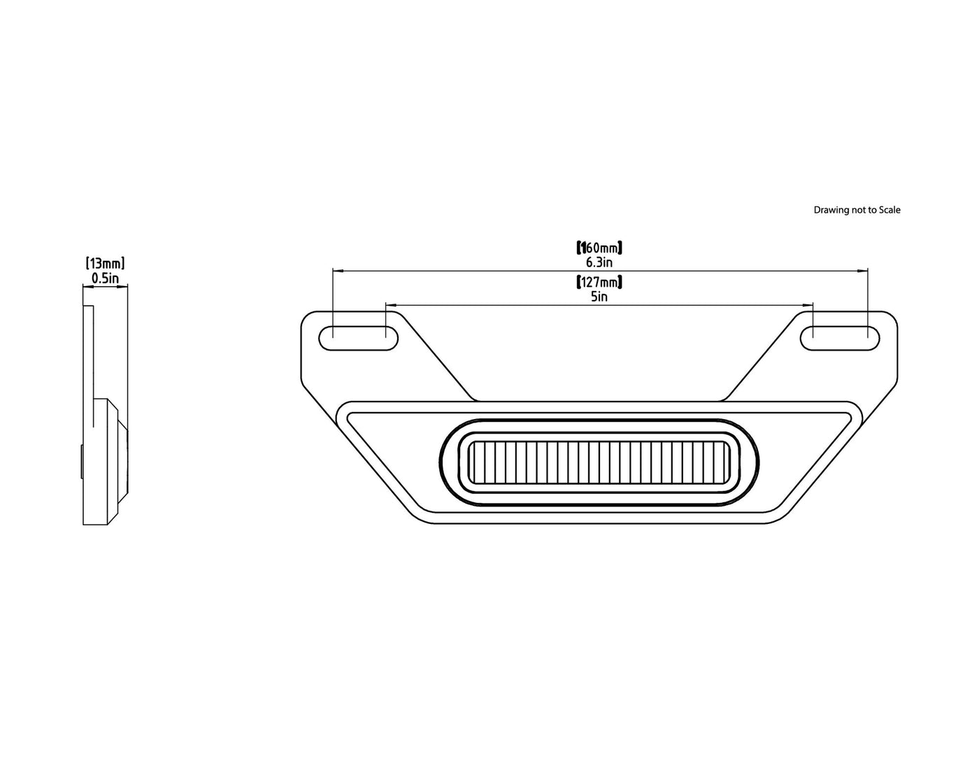 Denali B6 LED Brake Light Kit with License Plate Mount [DNL.B6.10000]