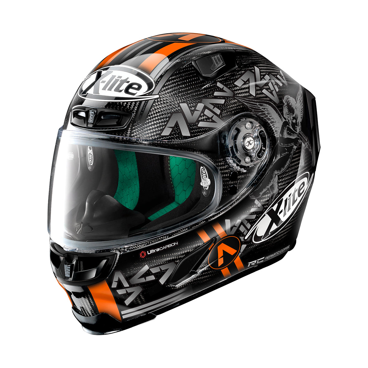 X-Lite X-803 Ultra Replica A. Canet 52 Carbon Helmet