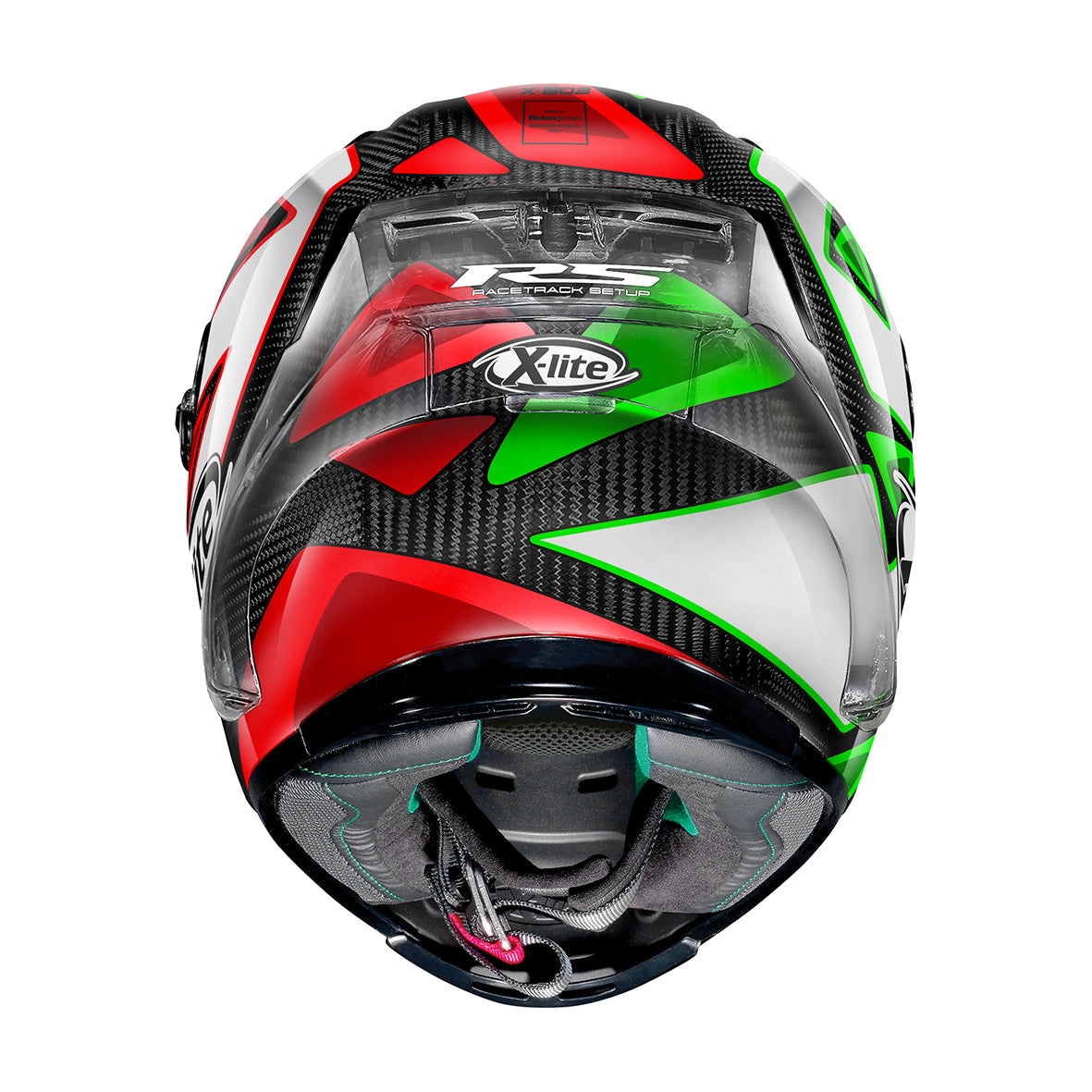 X-Lite X-803 RS Ultra Petrucci Misano 28 Carbon Helmet