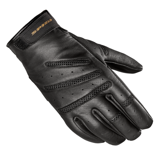 Spidi Summer Glory Leather Black Gloves