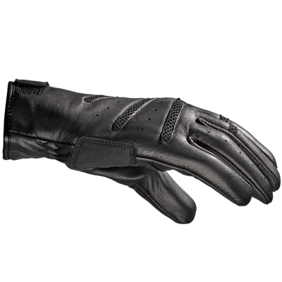 Spidi Summer Glory Leather Black Gloves