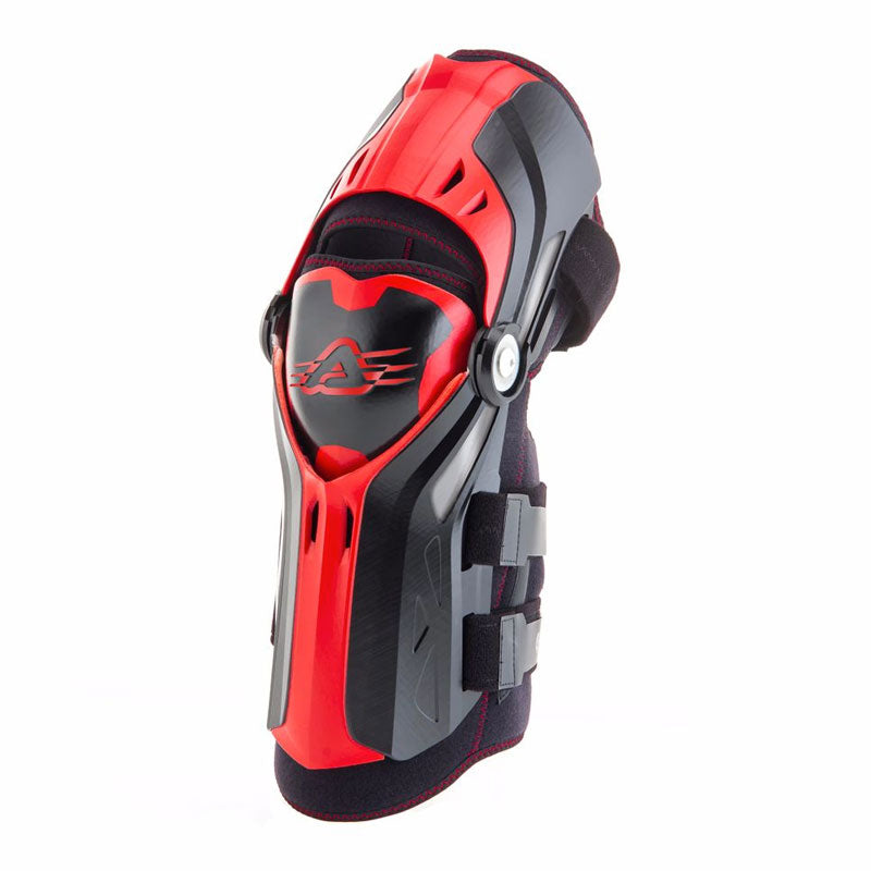 Acerbis Ginocchiera Gorilla Pair Black/Red Knee Guard