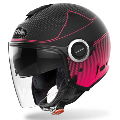Airoh Helios Map Pink Helmet