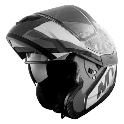 MT Helmets Atom SV Transcend E2 Gloss & Matt Gray Helmet