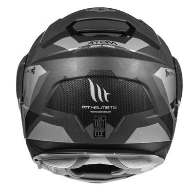 MT Helmets Atom SV Transcend E2 Gloss & Matt Gray Helmet