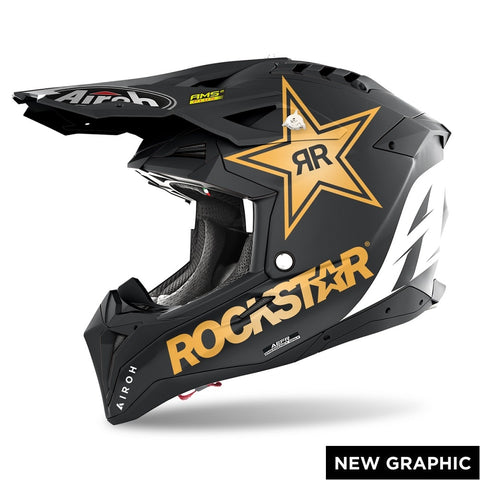 Airoh Aviator 3 Rockstar 22 Helmet – Regina Specialties