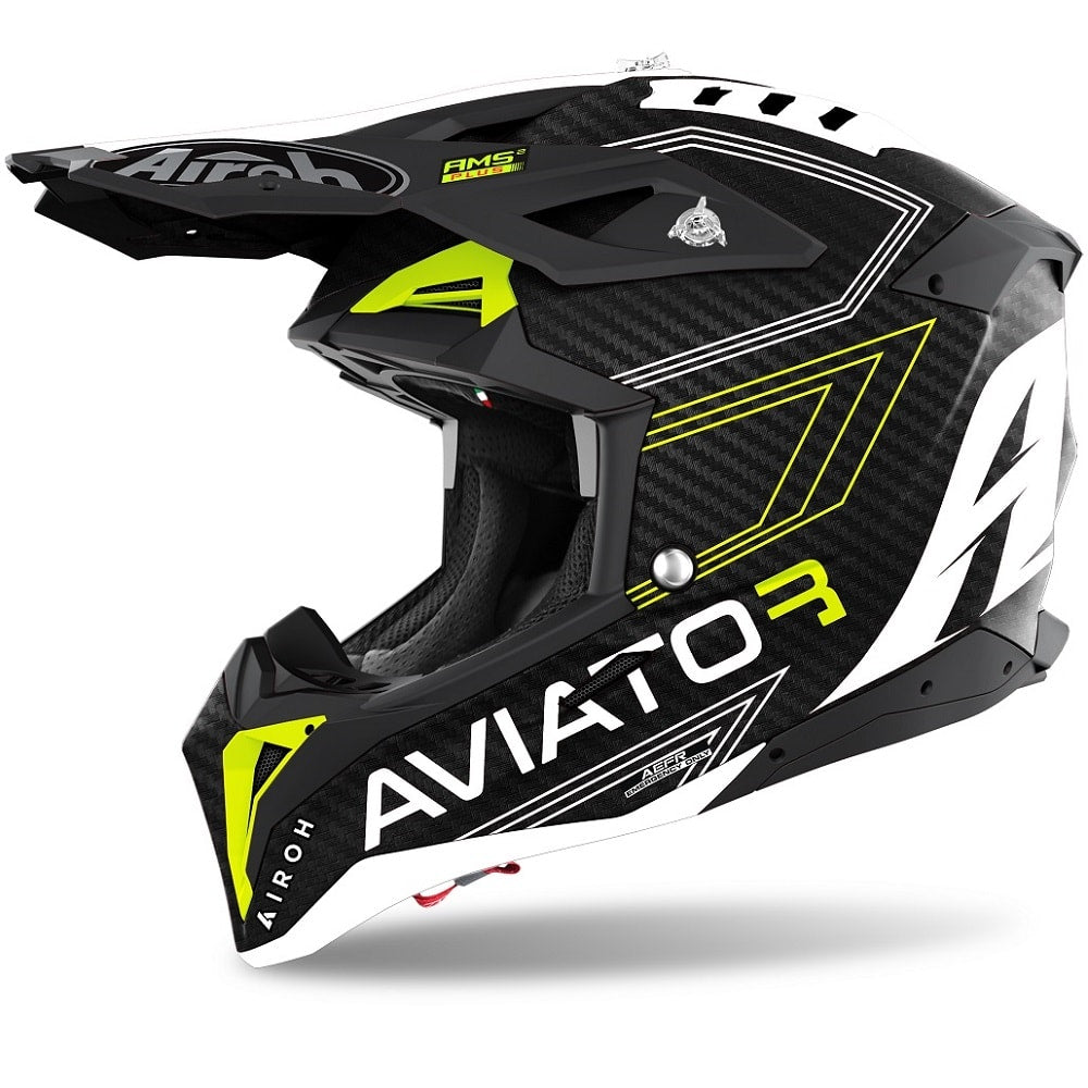 Airoh Aviator 3 Primal Yellow Matt Helmet